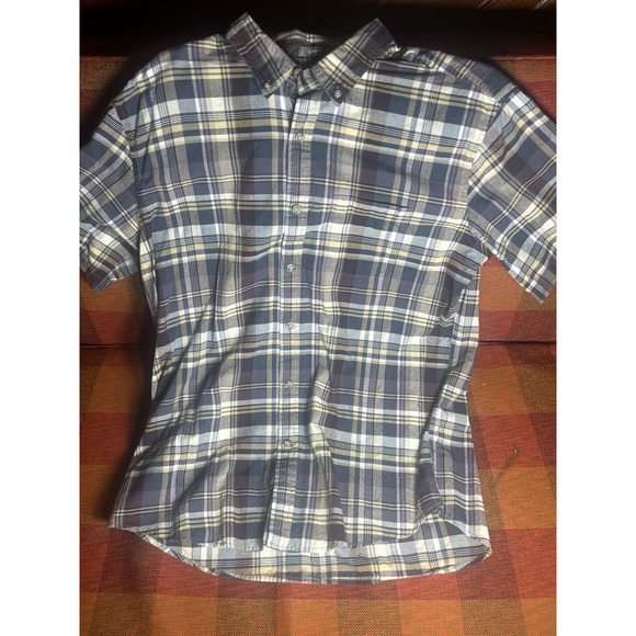 Lot Of 3 Mens Button-Down Dress Shirts Size Large, Assorted Patterns - Picture 5 of 7